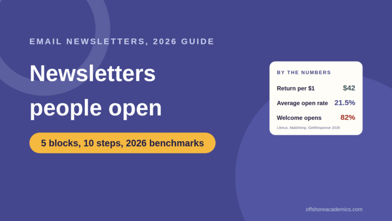 Marketer’s Guide to Creating Great Email Newsletters (2026 Benchmarks)